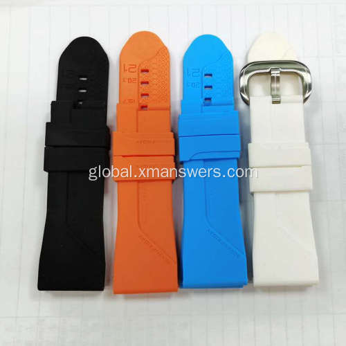 20mm Watch Band Silicone 20mm silicone rubber smart watch band strap Supplier